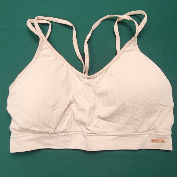 NWOT Set of three Danskin brand bralettes in cream, tan, and stone EUC size L - Picture 11 of 16